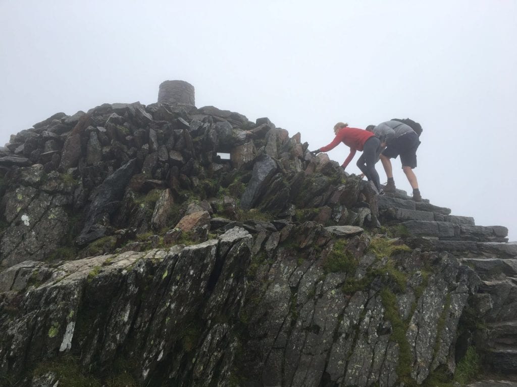 Climbing Mount Snowdon